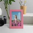 thumbnail image 6 of Modern 4 in. x 6 in. Hot Pink Picture Frame (Set of 2), 6 of 9