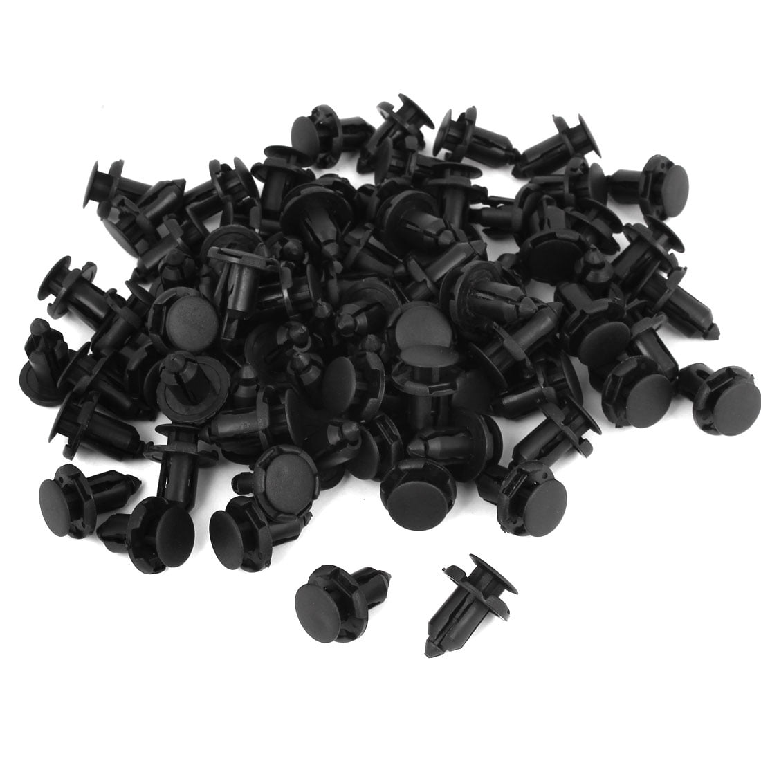Suneducationgroup Com Motors Interior Parts Furnishings 100 Pcs Black Plastic Rivet Trim Fastener Retainer Clips 8mm X 20mm X 25mm