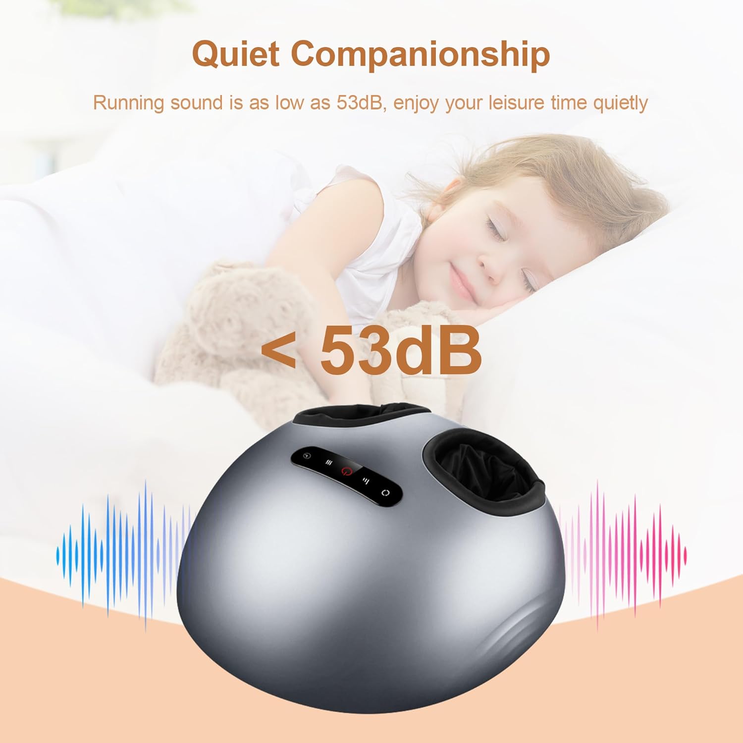 Deluxe Electric Foot Massager with Soothing Heat, Full Airbag Wrap and Deep Kneading Shiatsu Nodes for an At-Home Spa Experience, Perfect Relaxation Gift