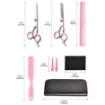 thumbnail image 4 of 8 PCS Hair Cutting Scissors Kit, Professional Barber Shears Set With Hair Scissors Thinning Shears, Haircutting Sheers Hair Cut Blending Salon Scissor, 4 of 5