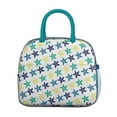 thumbnail image 2 of Lunch Bag Lunch Box for Women Reusable Insulated Lunch Bags,Water-Resistant Smile Stars Starfish Pattern Cooler Lunch Tote Bag, Large Capacity for Work Travel Picnic, 2 of 6