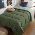 thumbnail image 1 of Edredón Bedsure Twin XL, color verde ligero, 1 of 8