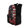 thumbnail image 2 of Psesaysky American Flag Horse School Bags Backpack for Teen Boys Girls Large Shoulder Bookbag with Adjustable Straps Back to School Gifts, 2 of 7