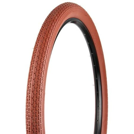 Duro Classic Cruiser Wire Bead Cruiser Bicycle Tire (Brown - 26 x 2.125)