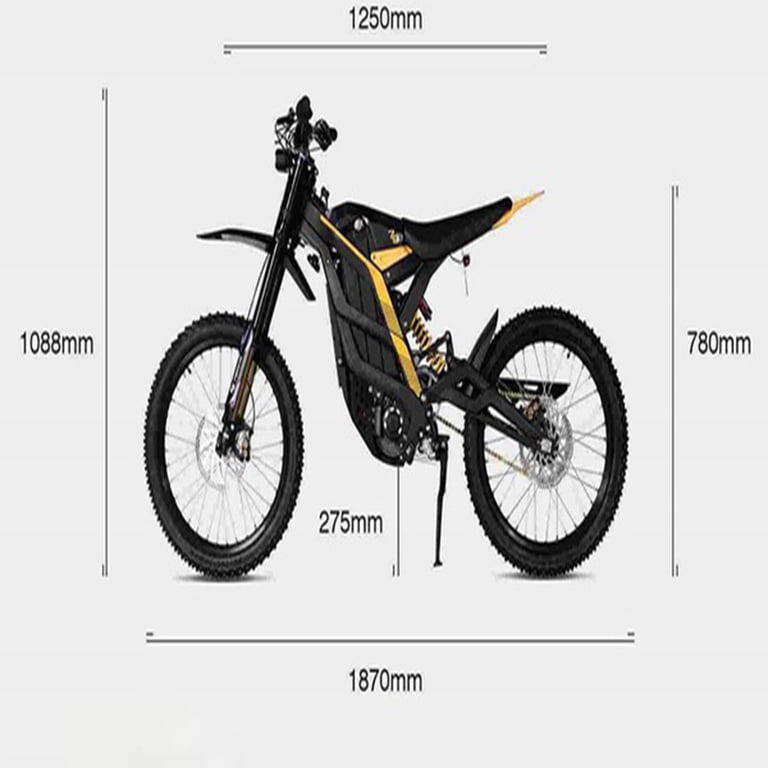 79Bike Falcon Pro 10000W Peak Electric Dirt Bike for Adults,53 MPH