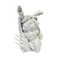 thumbnail image 3 of Snake Women Face Bookend Medusa Head Book Nooks de arte de servicio pesado, suministro decorativo, adorno de resina para de gabinetes, 3 of 8