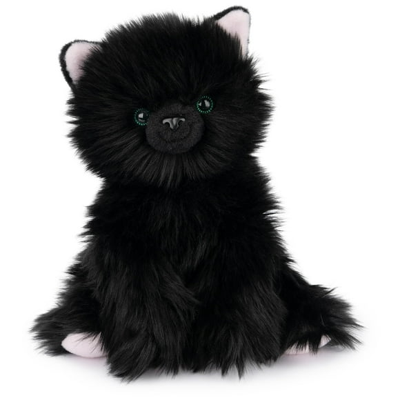 Peluche GUND Xavier Kitten negro de 23 cm Premium para 1 año o más
