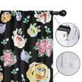 thumbnail image 4 of Blackout Kids Curtains,Pioneer Flower Floral Print Pattern Childrens Insulated Curtains Set Of 2,Bedroom Essentials,Toddler Room Decor 52"x63", 4 of 5