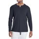 thumbnail image 2 of pstuiky camisa de manga larga para hombre, Camisa deportiva de entrenamiento fácil para hombre, elástica, de color liso, con cuello en V y manga larga tops de invierno para hombre l, 2 of 4