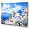 thumbnail image 2 of Designart "Mystic Moonlight on a Tropical Beach IV" Oversized Coastal Wall Art - Coastal Blue Coastal Beach Hallway Wall Art Decor, 2 of 4
