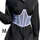 thumbnail image 5 of Camiseta Blusa de vestir para mujer jinwen Con cinturón corsé Cadena de cintura, 5 of 8