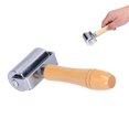 thumbnail image 5 of Press Edge Roller Leather Craft Wooden Handle Fur Stamping for Glue Laminating DIYM 60mm, 5 of 5