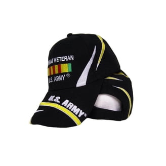 New Black US Army CSM Command Sergeant Major Retired Hat