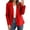 Red, variant on QIYAGBSA Blazer for Women, Long Sleeve Lapel Collar with Pockets for Office and Casual