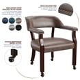 thumbnail image 2 of Chair with Casters and Matching Folding Game Top / Convenient for Home Entertainment, 2 of 2