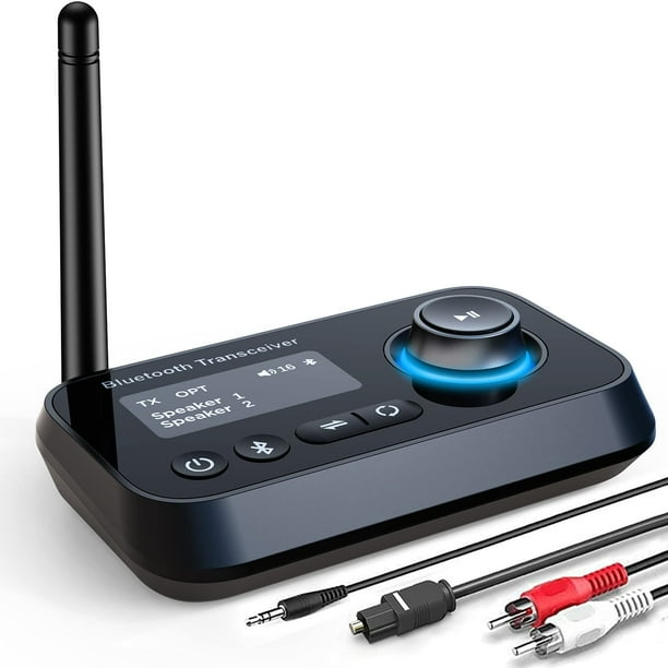 Transmisor y receptor Bluetooth ifofo 3 en 1 Bluetooth 5.0