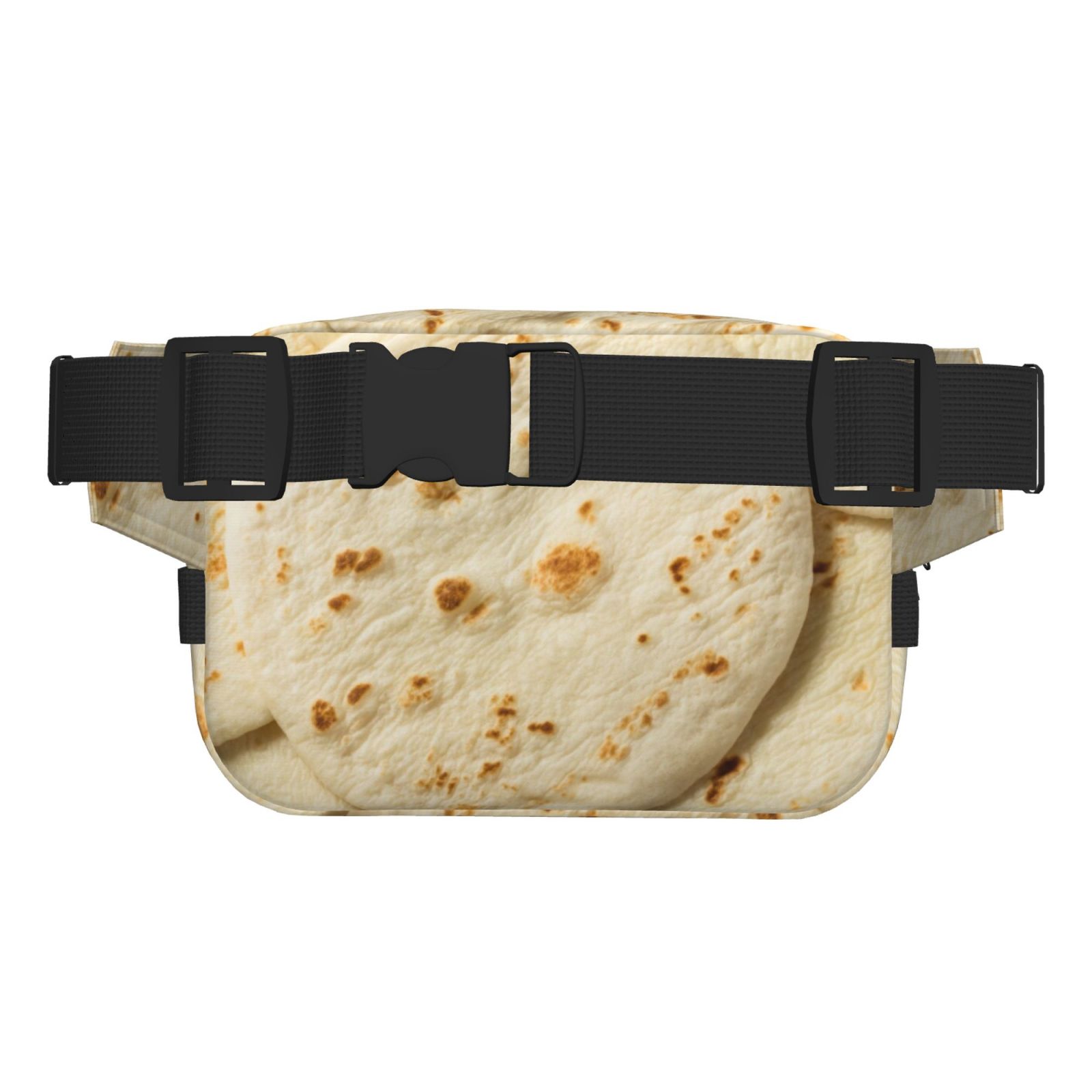 Kdxio Taco Tortillas Crossbody Double Layer Waist Bag Belt Bag for Unisex Fanny Pack Fashion Waist Packs for Hiking Running Shopping Traveling