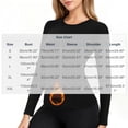thumbnail image 7 of Auralook Long Sleeve Undershirt for Women Soft Round Neck Thermal Shirts Base Layer Warm Bottom Tops, 7 of 7