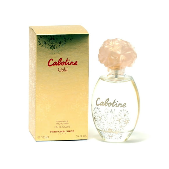 (pack 3) Cabotine Gold Eau De Toilette Spray By Parfums Gres 3.4 oz