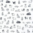 thumbnail image 4 of Kids Rule 3 Piece Sheet Set Dog Sketch Style, Twin Size, 4 of 5