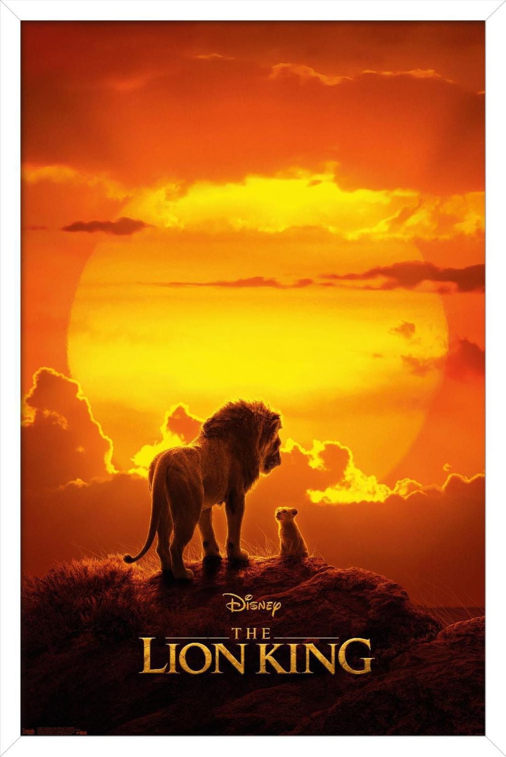 Disney The Lion King - Mufasa And Simba Wall Poster, 22.375" x 34"