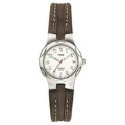 Timex Ladies Brown Leather Strap Watch