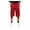 Red, variant on Men's Belted Cargo Shorts 9AP10 - RED - 36