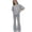 Grey, variant on Girls Clothes 2 Piece Cute Bow Print T-Shirt Tops & Flare Pants Spring Summer Outfits Teen Girls Fashion Clothing Sets (Pink, 11-12 Years)