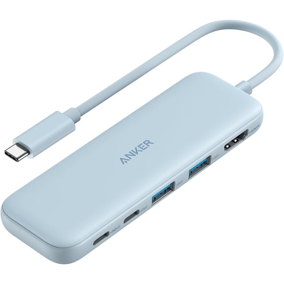 Anker USB C Hub, 5-in-1 USBC to HDMI Splitter with 4K Display
