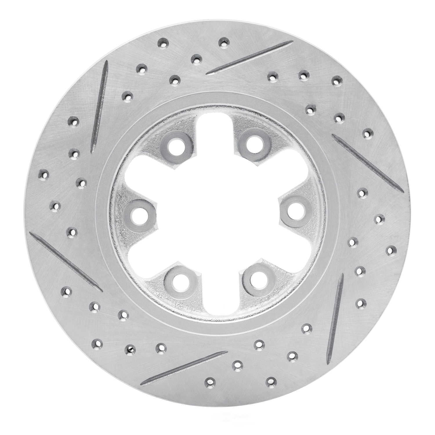 Dynamic Friction Company 830-67081R DFC Geoperformance Rotor - Drilled and Slotted