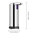 thumbnail image 2 of RENACLIPY Home Use Touchless Soap Dispenser Stainless Steel Automatic Hand Dispenser with Sensor, 2 of 8