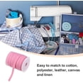 thumbnail image 5 of Double Fold Bias Tape 1/2 Inch 55 Yards Cotton Pink Sewing Binding, 5 of 5