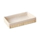 thumbnail image 3 of Cesta tejida rectangular organizadora papelera cuerda cesta de almacenamiento Beige s, 3 of 9
