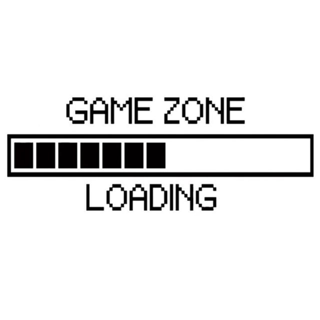 Game Zone Loading Vinyl Wall Decal Sticker for Children Room Bedroom Background Home Decor(S)