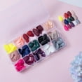 thumbnail image 3 of 360 Falses Nail Extension Tips Artificial Fake Nails French Tip Full Cover Nail, 3 of 12