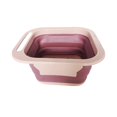 thumbnail image 2 of Lavabo plegable para pies Construido en rodillo Hecho de material grueso de PP la tensión muscular Plástico Relaja tu cuerpo Alivio conveniente , Rosado Baoblaze Lavabo plegable para pies, 2 of 7