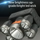 thumbnail image 3 of Moyic Faro impermeable IP44 con brillo, faro regulable, faro portátil de noche, luz para exteriores, herramienta de iluminación para acampar, Iluminación y accesorios Gris Moyic HA074407-03, 3 of 6