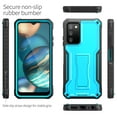 thumbnail image 3 of ExoGuard For Samsung Galaxy A03S 5G Case, Phone Case with Screen Protector and Kickstand (Blue), 3 of 8