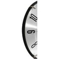 thumbnail image 5 of 10" Silver Aluminium Dial Analog QA Wall Clock with Dome Glass Lens and Modern Silver Finish, 5 of 6