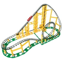 CDX Blocks: Sidewinder - 825 Pieces, Building Brick Set, Gravity Powered Looping Coaster Model, Promotes STEM Learning