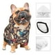 thumbnail image 3 of Balery rock record music Skull Sudadera con Capucha para Perros Pequeños – Ropa para Mascotas, Disfraz para Perros y Gatos, Ideal para Fiestas y Cosplay-X-Small, 3 of 7