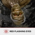 thumbnail image 6 of Haunted Hill Farm 4.9-Ft. Animatronic Upside-Down Shaking Mummy with Sounds and Light-Up Eyes for Scary Halloween Decoration, 6 of 15