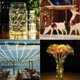 thumbnail image 2 of Guirnalda de luces con panel solar, alambre de cobre, 8 modos, 2 of 8
