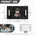 thumbnail image 7 of Yuyamidu Christmas Golf Cart Seat Covers with Front Pockets, Cute Snowman Golf Cart Seat Towel Blanket, Accessories Universal Fit Club Car and More 2 Person Seats Golf Carts, 7 of 7