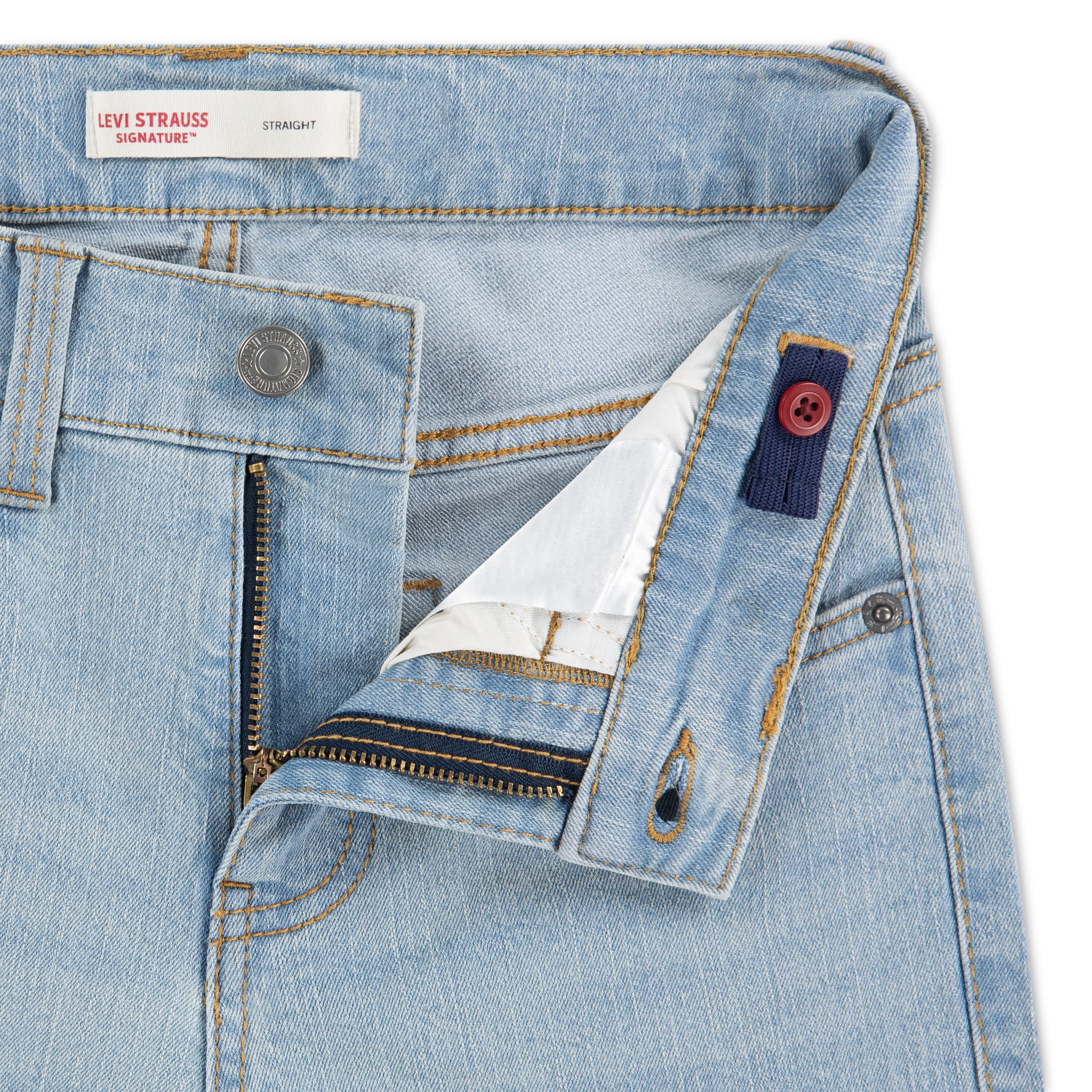 Levi Strauss Signature Boys Straight-Leg Jean, Size 4-18