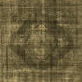 thumbnail image 1 of Ahgly Company Indoor Square Oriental Brown Industrial Area Rugs, 4' Square, 1 of 4