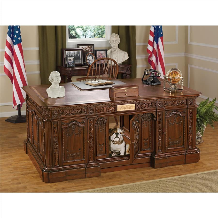 Design Toscano Oval Office Presidents H M S Resolute Desk