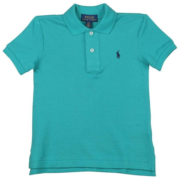 Boys turquoise polo Clearance