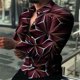 thumbnail image 3 of Camisa de estilo empresarial para hombre maduro 2024, moda diaria, camisas con estampado de rayas de manga larga para hombre y mujer, blusas nuevas informales de gran tamaño, 3 of 5