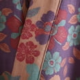 thumbnail image 7 of Yvsxxv Purple Jacquard Woven Cotton Women's Yukata Bathrobe for Sleepwear M Size, 7 of 7